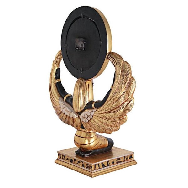 Egyptian Goddess Isis Large Clock